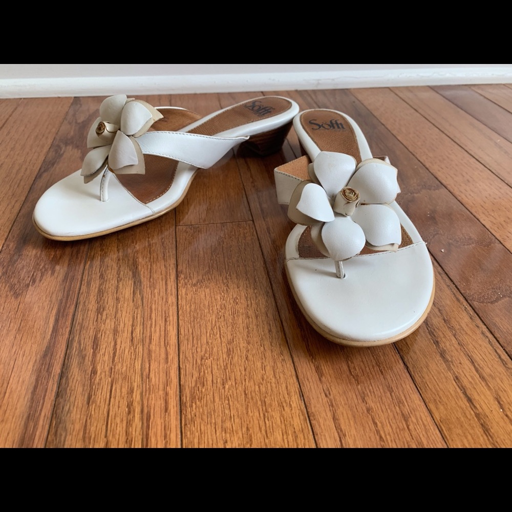 Soffi Heeled Floral Sandals